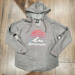 Sportsman's Warehouse Size M Unisex Fleece lined Pull over Sweatshirt Hoodie